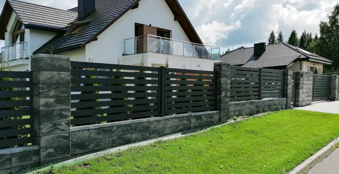 Бетонные блоки для забора FaBrick 500х200x200мм - Беларусь