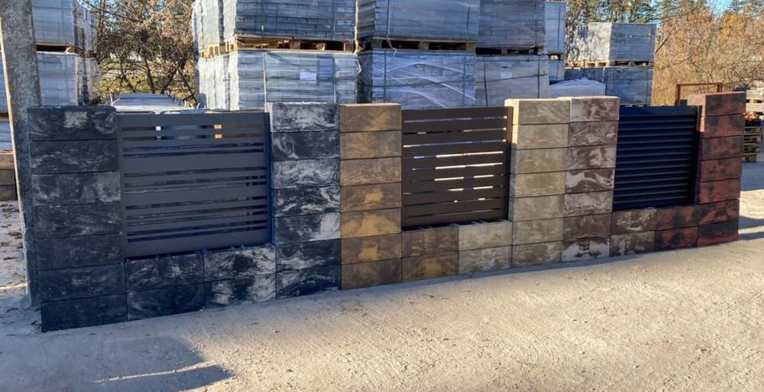 Бетонные блоки для забора FaBrick 500х200x200мм - Беларусь