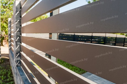 Забор из камня Joniec Roma Horizon Onyx в Валерьяново - фото 10